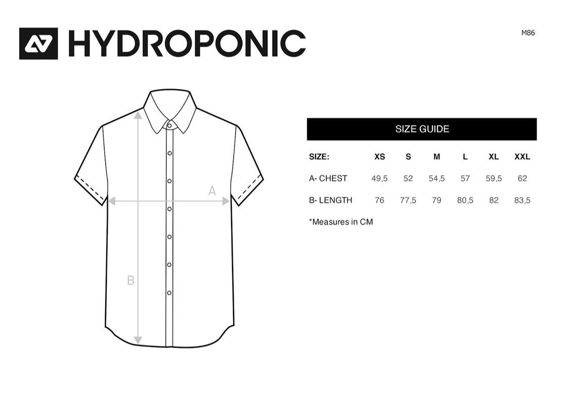 Camisa manga corta Hydroponic Azul estampada 5/6