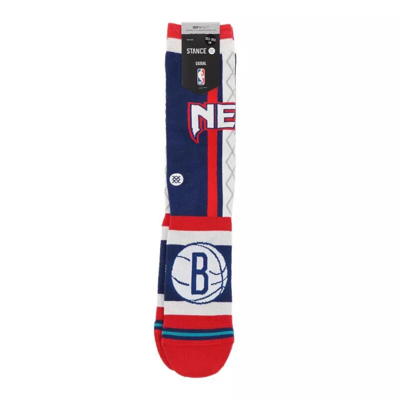 Chaussettes NBA Brooklyn nets Stance City Edition 21 Bleu marine 2/3
