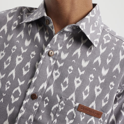 Camisa manga corta Hydroponic charcoal estampada 3/7