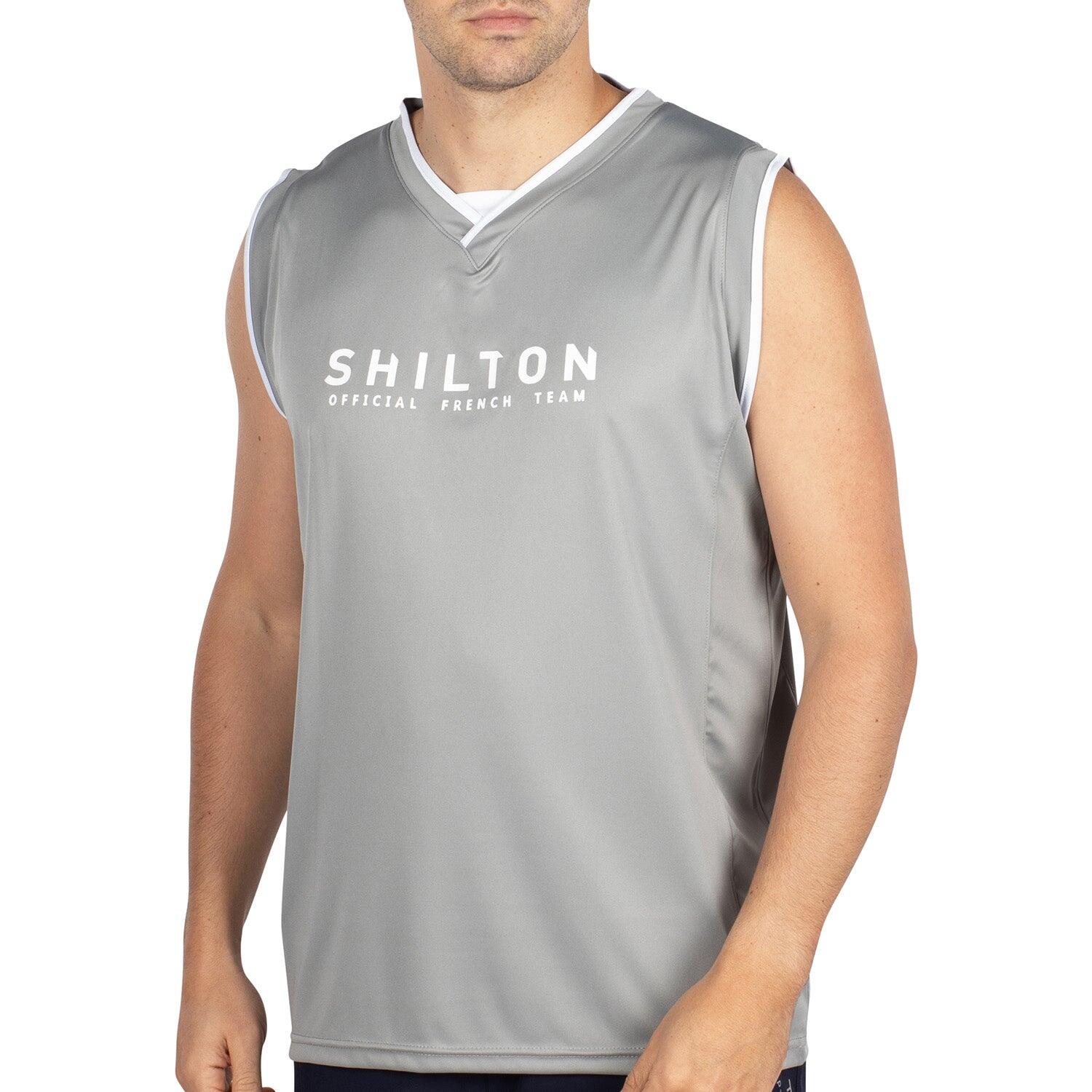 Shilton - Débardeur Sport Tricolore Homme - Débardeur - Gris - 40 M - Decathlon