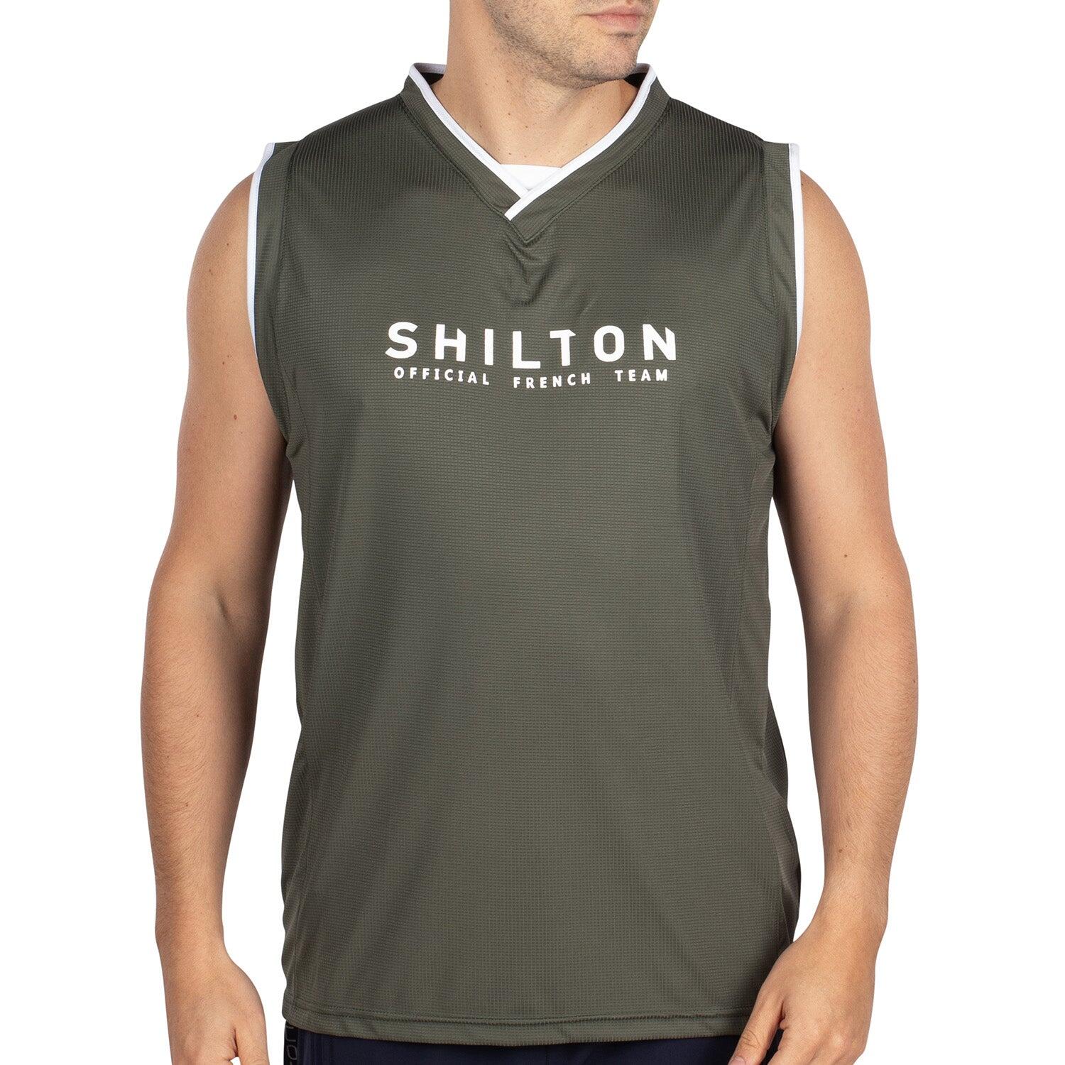 Shilton - Débardeur Sport Tricolore Homme - Débardeur - Vert - 40 M - Decathlon