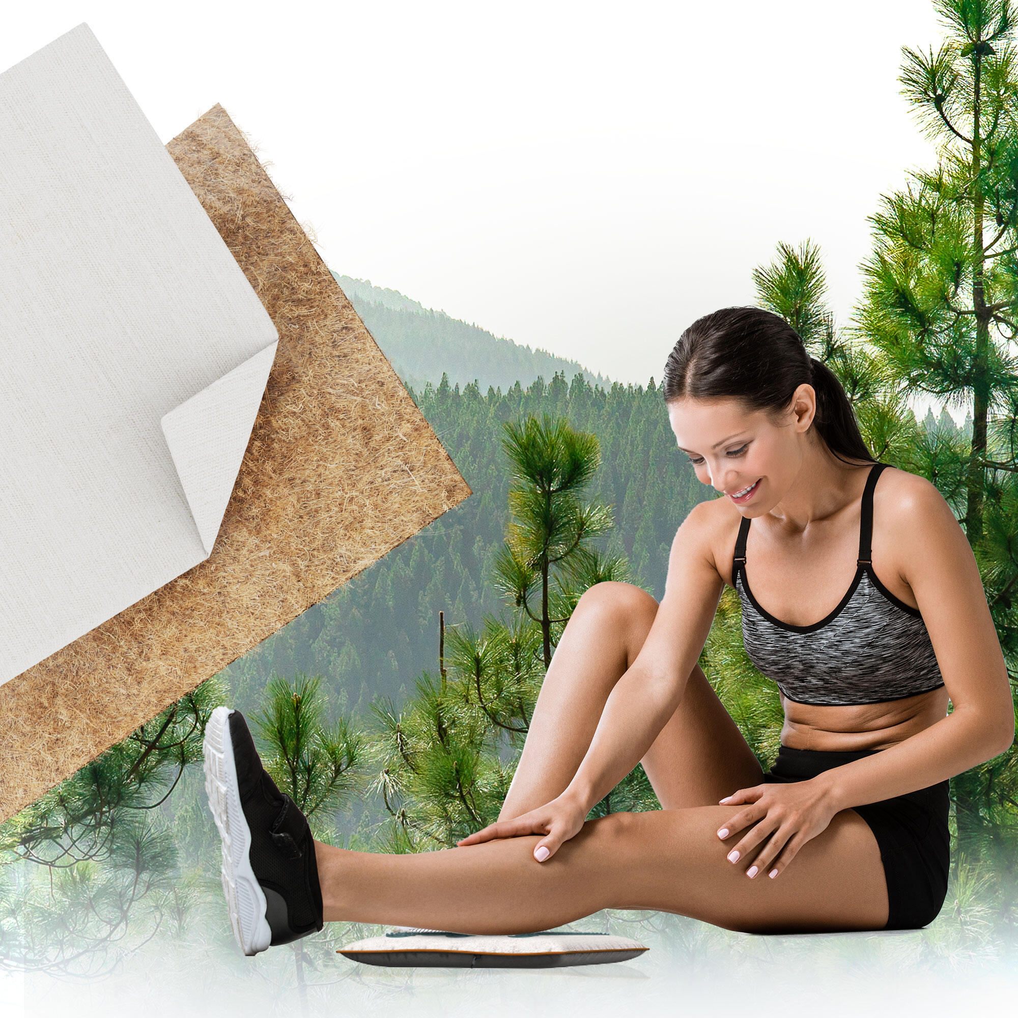 Extension de tapis d'acupression – fibres de coco et sarrasin – tapis de massage 7/7