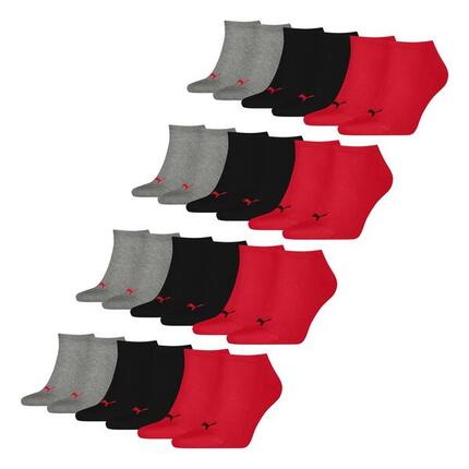 Sneaker Socken 12 Paar weich komfortabel Herren Damen Unisex - Soft Cotton