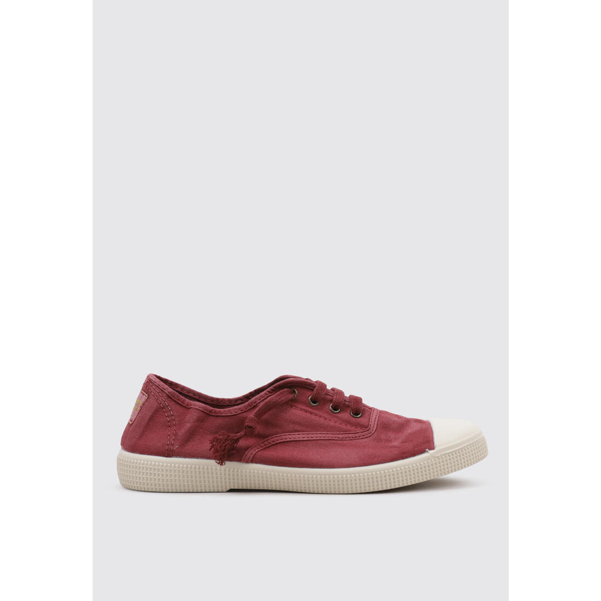 Victoria - Chaussure De Randonnée Baskets Femme Victoria 110 Inglesa Lona Envejecida Bordea - Baskets - Bordeaux|rouge - 37 - Decathlon