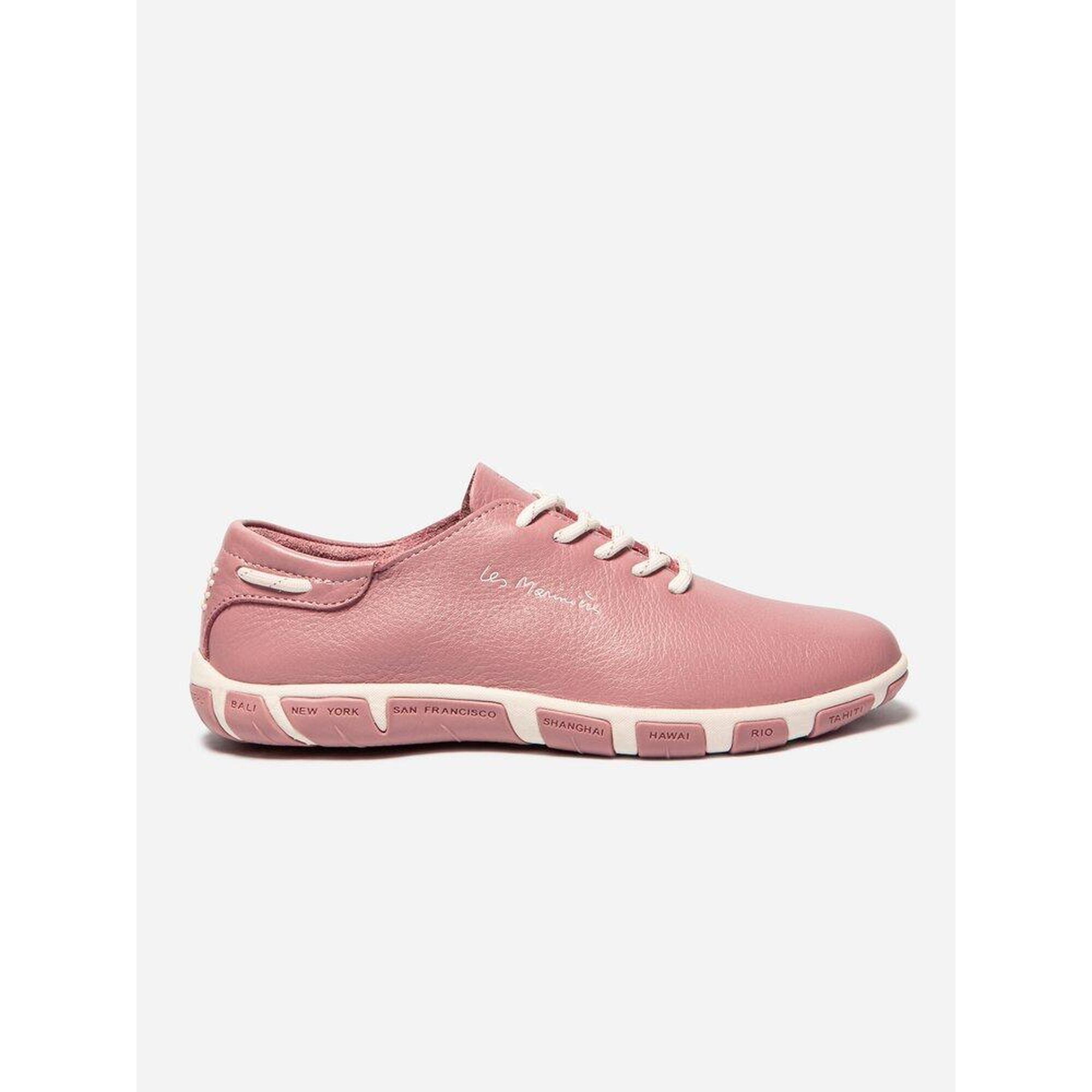 Baskets Femme - JAZARU Vieux Rose