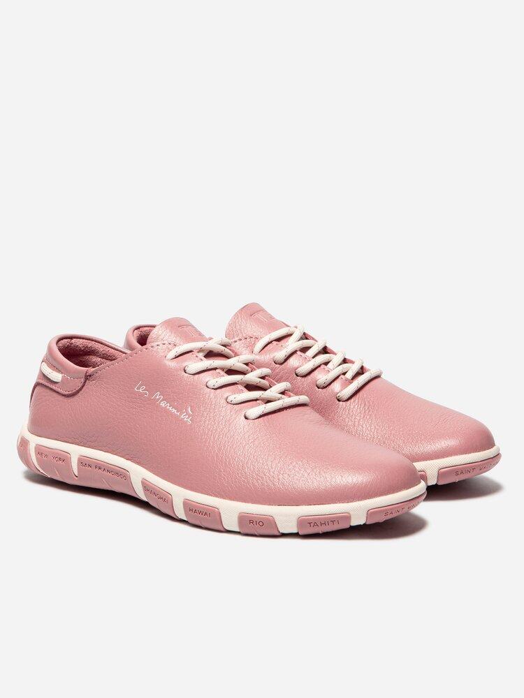 Baskets Femme - JAZARU Rose/rouge 2/4