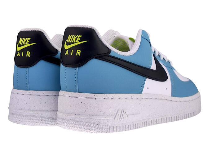 Nike Air Force 1 '07 HJ9571-400 Denim Turq/Black-White-Cyber 37.5 4/4