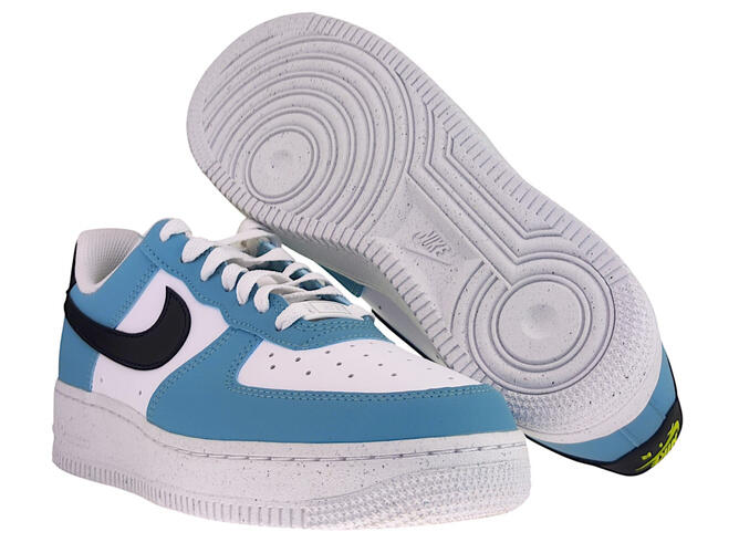 Nike Air Force 1 '07 HJ9571-400 Denim Turq/Black-White-Cyber 37.5 3/4