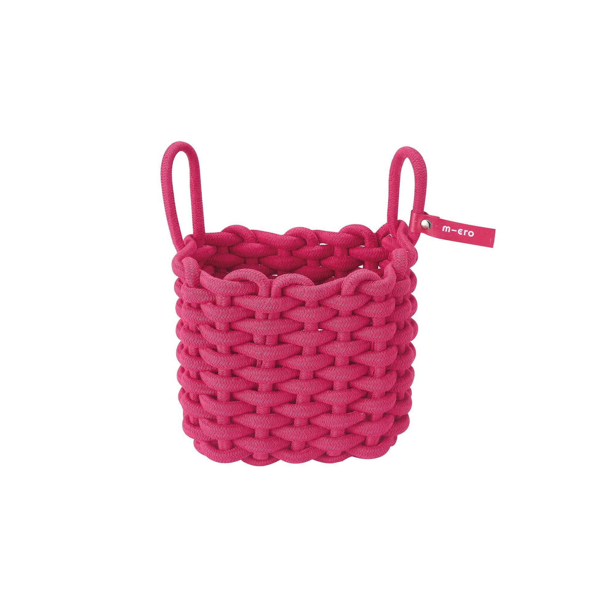 Micro - Panier Rose Pour Trottinette - Sacoche De Guidon - Rose - Taille Unique - Decathlon