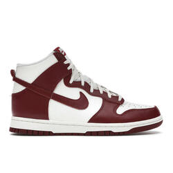 Nike Dunk High Sail Team Red