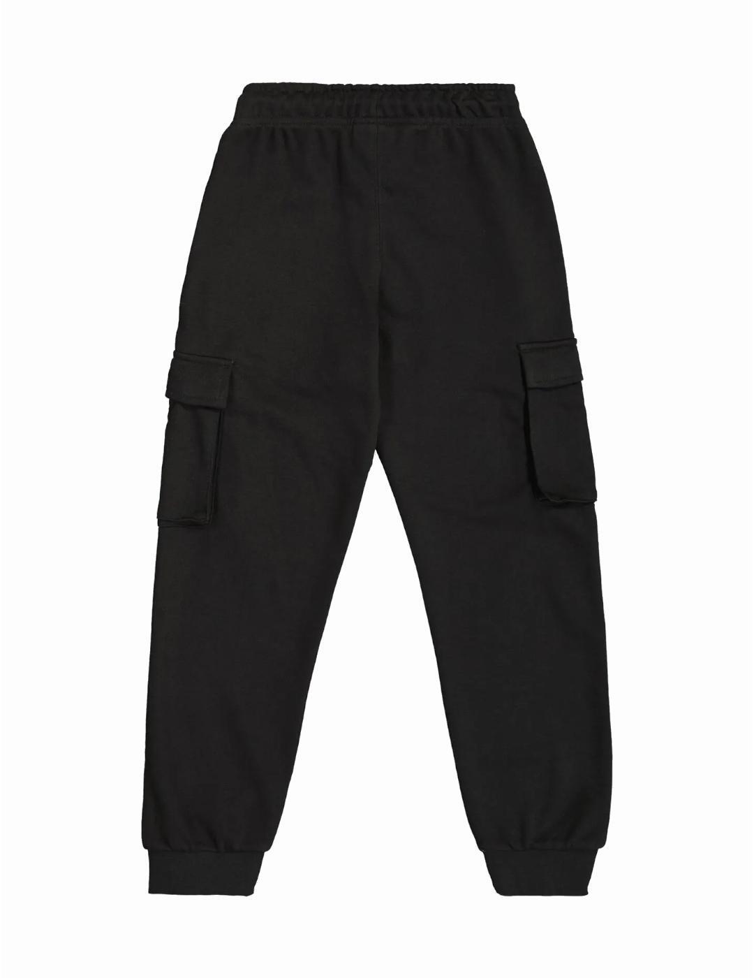 Pantaloni e sovrappantaloni per bambino Champion Cargo Nero 2/3