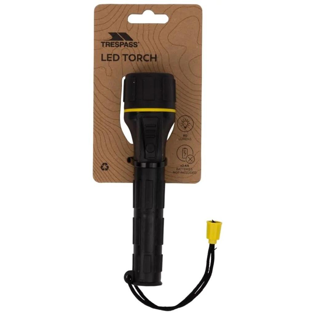 TRESPASS Torcia Trespass Radiance 80 lm, leggera, nera