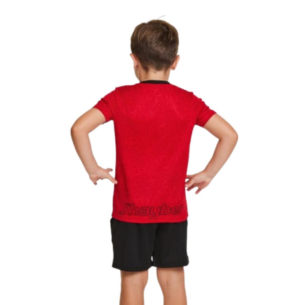 J´HAYBER PRISMATIC RED. DN23103. Conjunto deportivo de verano para Niño 2/4