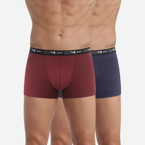Lot de 2 Boxers homme Coton Strech