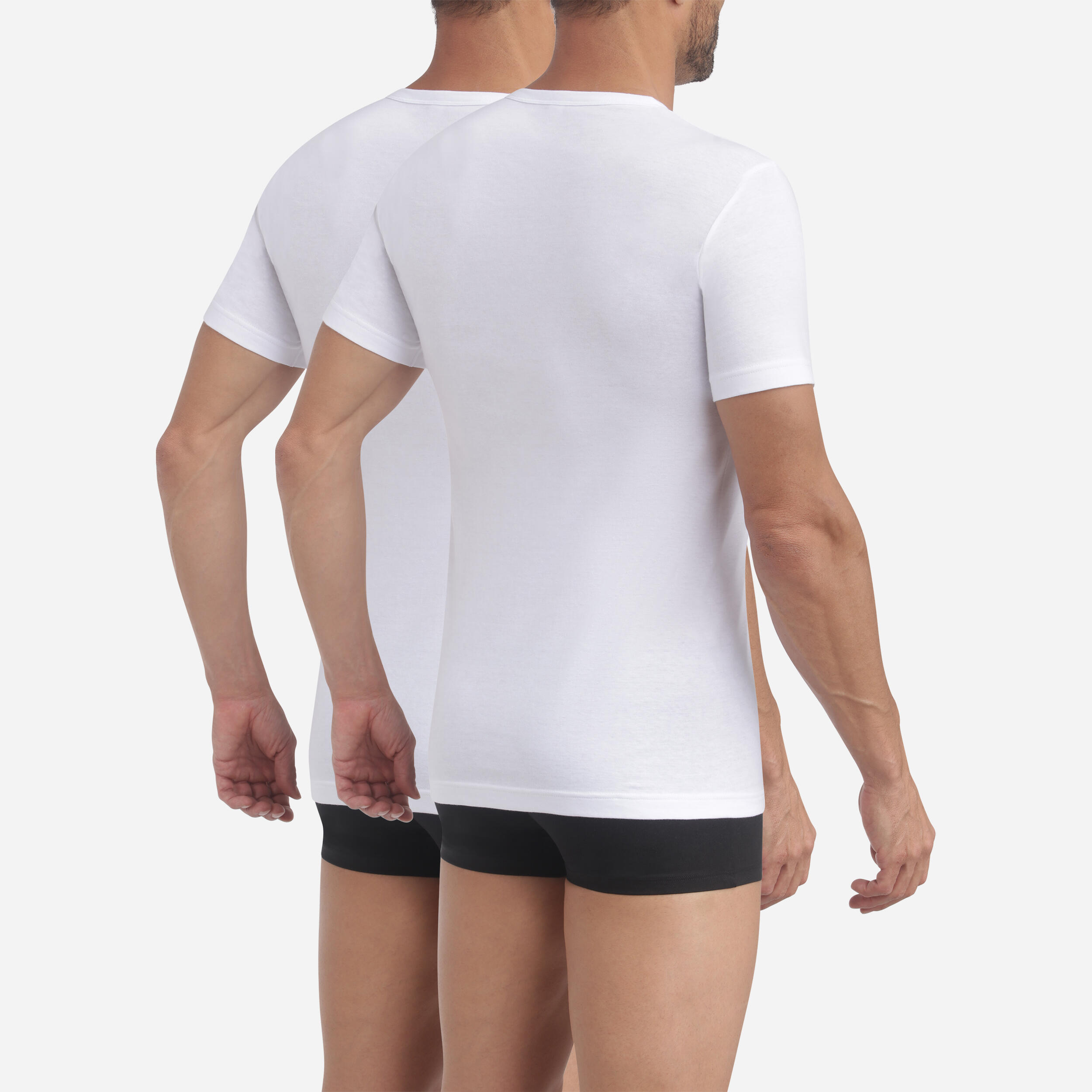 Conjunto de 2 T-shirts de Decote em V DIM Ecodim 2/4