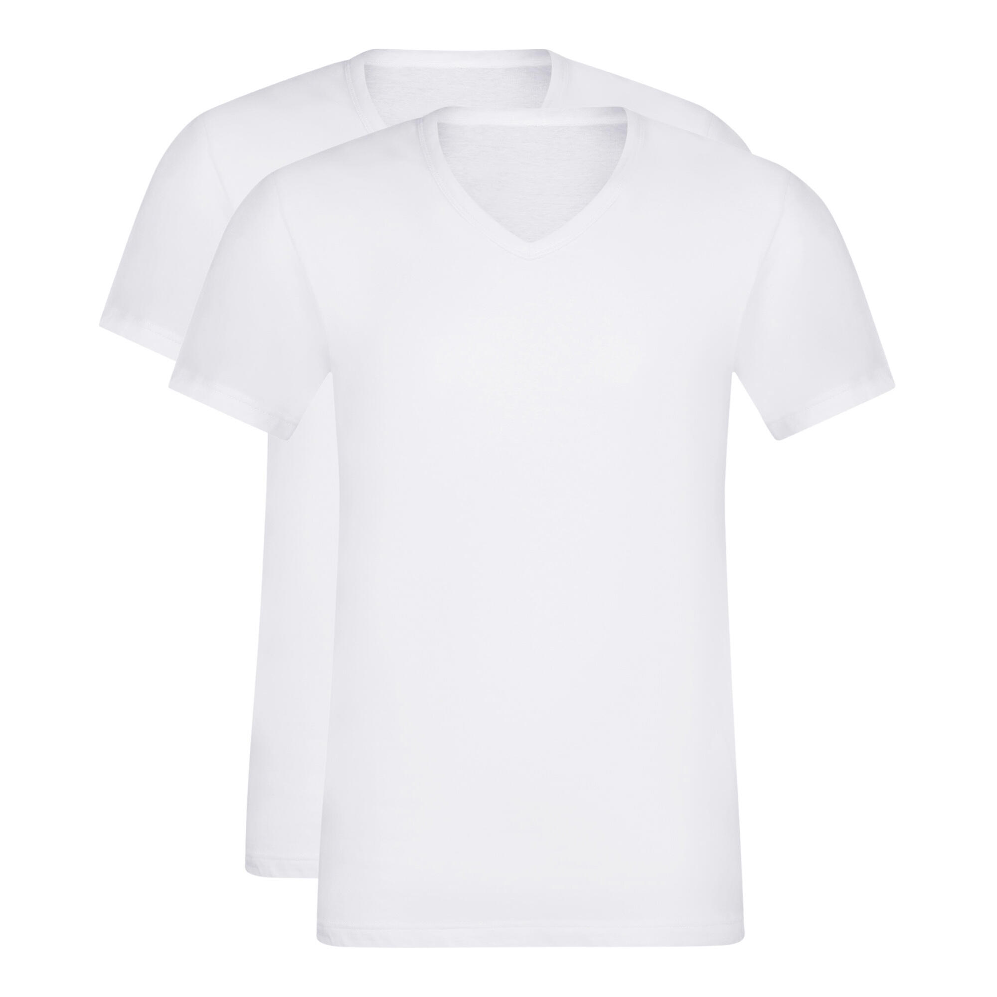 Conjunto de 2 T-shirts de Decote em V DIM Ecodim 4/4