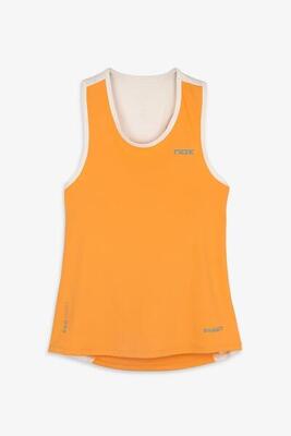 Camiseta de tirantes mujer PRO naranja