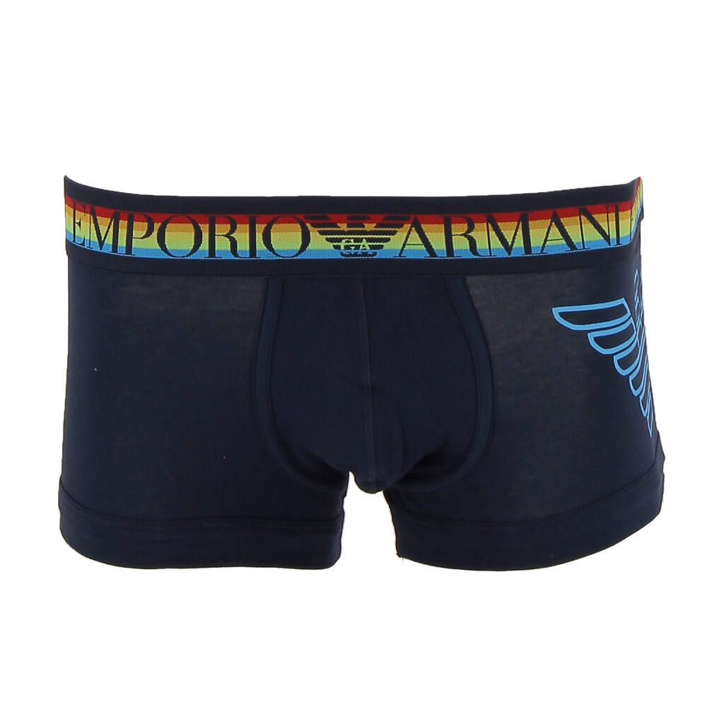 Ea7 - Boxer Ea7 Emporio Armani - Caleçon - Bleu -  S - Decathlon