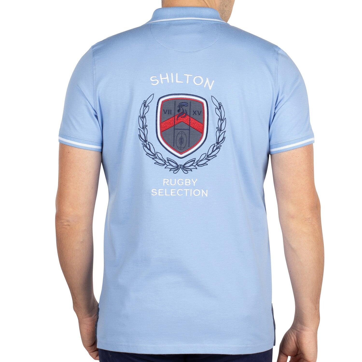 Shilton - Polo Collection Sélection Homme - Polo Manches Courtes - Bleu - S - Decathlon