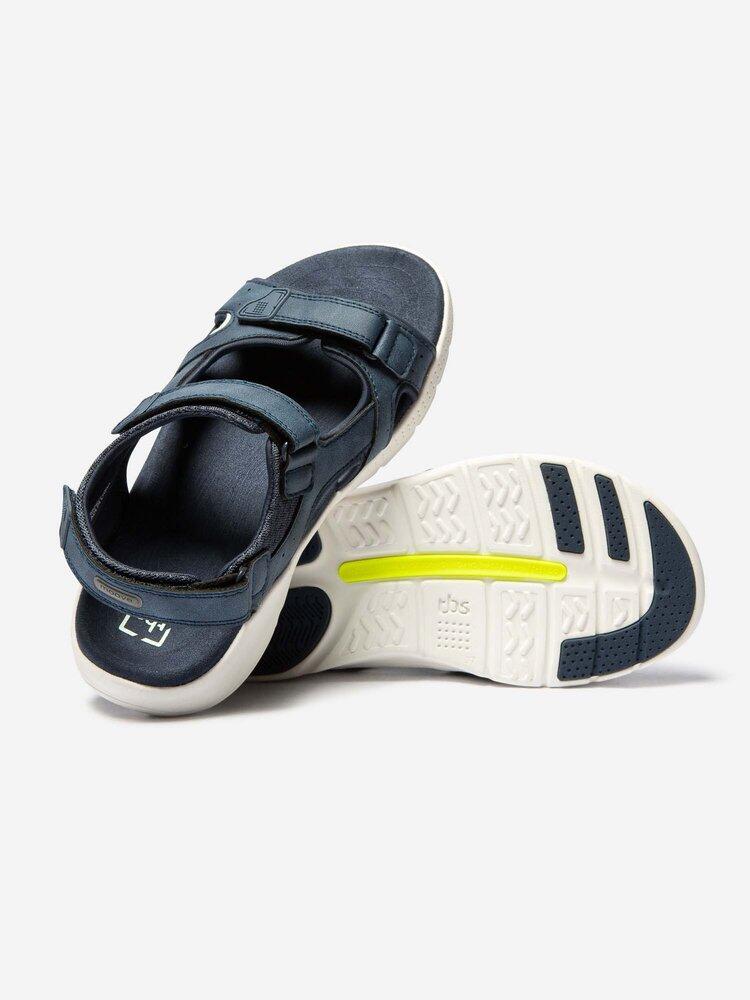 Sandales plates Femme - EASYSUN Navy 4/4