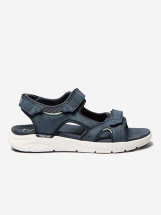 Sandales plates Femme - EASYSUN Navy