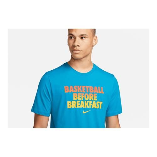T-shirt universel hommes Nike Dri-fit Basketball Before Breakfast 3/3