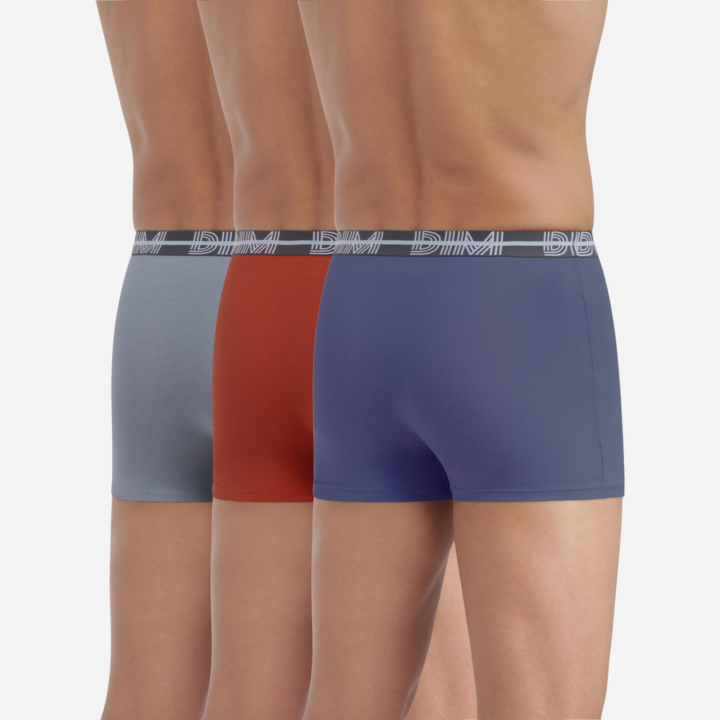 Cuecas Boxer DIM Pack de 3 2/4
