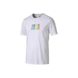T-shirt universel hommes Puma Multicolor Graphic