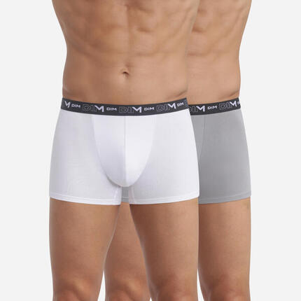 Lot de 2 Boxer homme Coton Strech