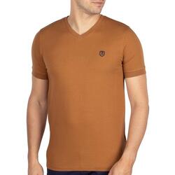 T-shirt col v slim homme