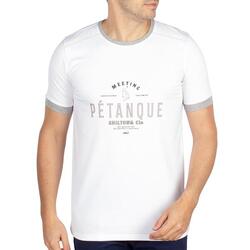 T-shirt esprit pétanque homme