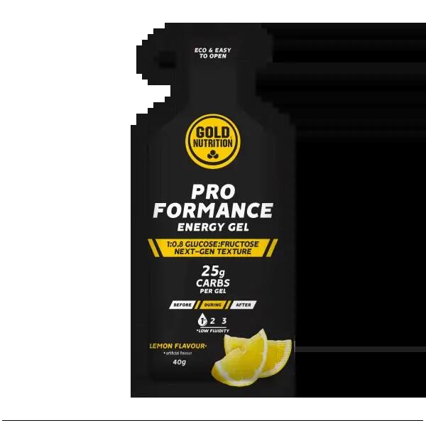 Gel energizant, Pro Formance lamaie, GoldNutrition, 40 g 2/2