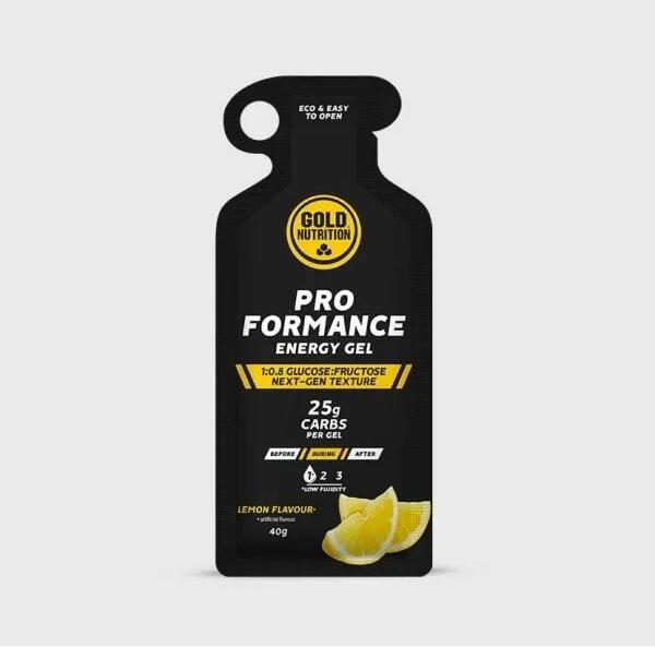 Gel energizant, Pro Formance lamaie, GoldNutrition, 40 g