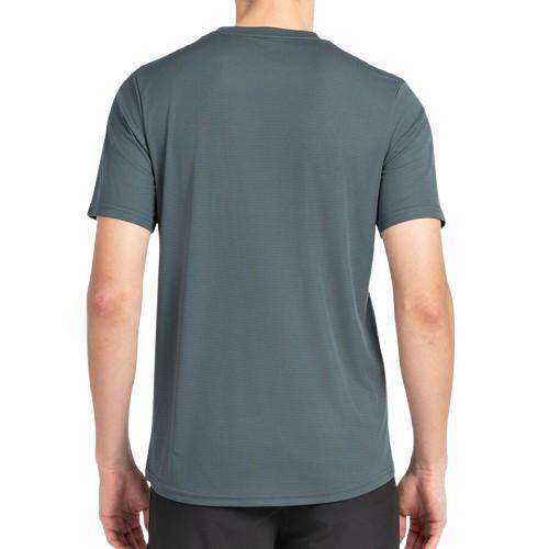 T-shirt +8000 para homem, manga curta Talib verde escuro 2/3