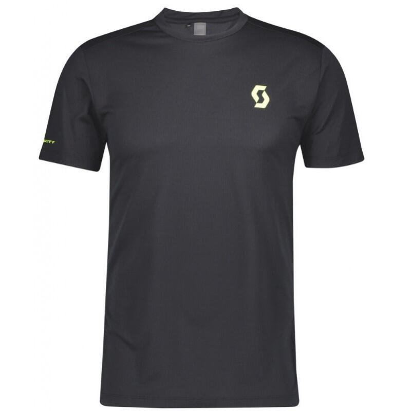 SCOTT Tee running Scott RC Run Team uomo nero, leggero 160 g