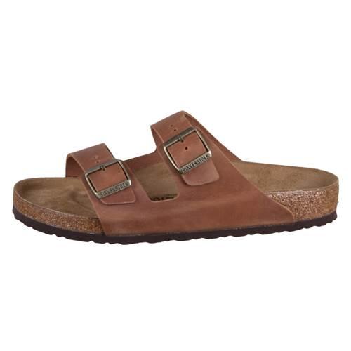 Klapki unisex Birkenstock Arizona Cognac