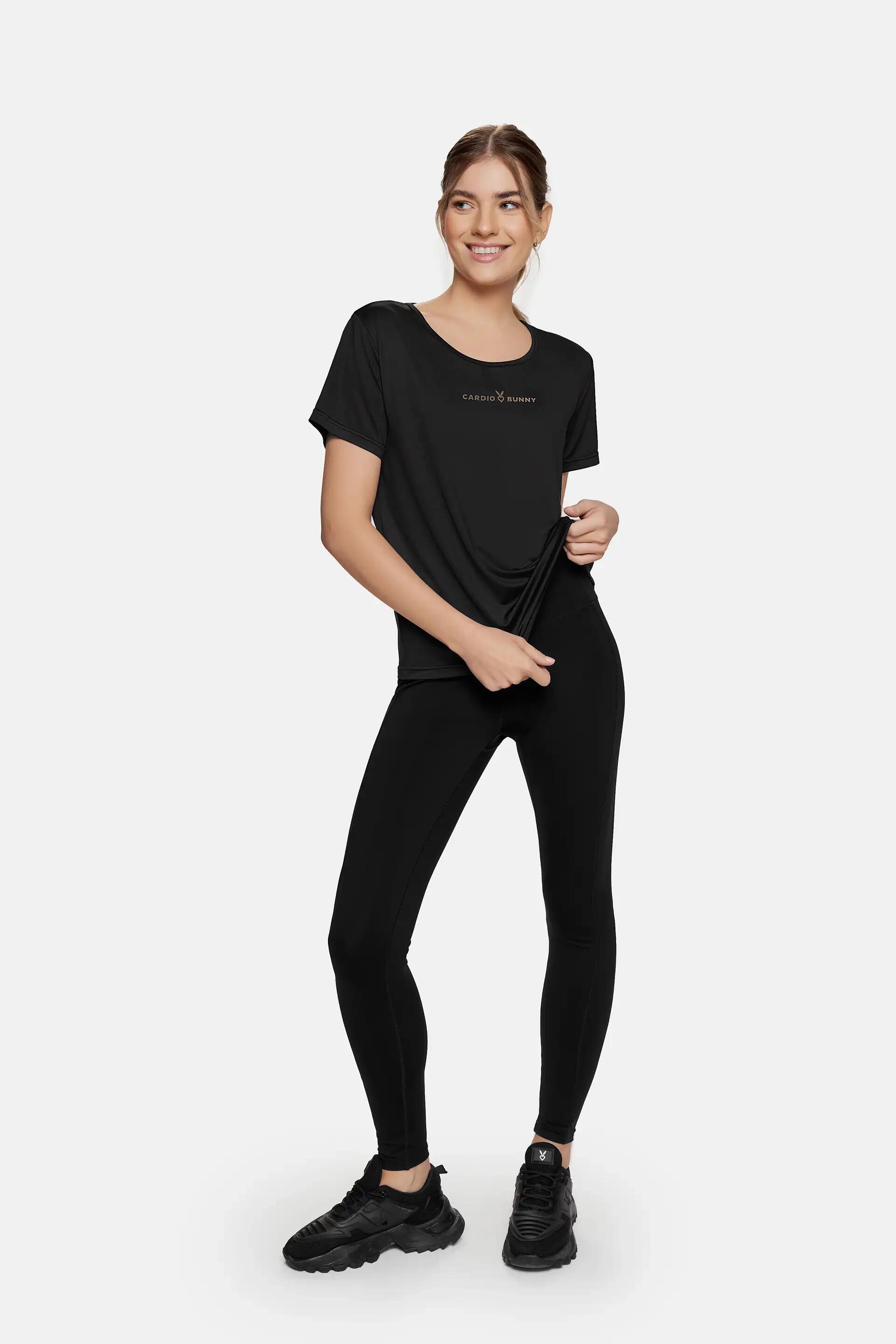 Camiseta de treino Cardio Bunny Fog para mulher 5/6