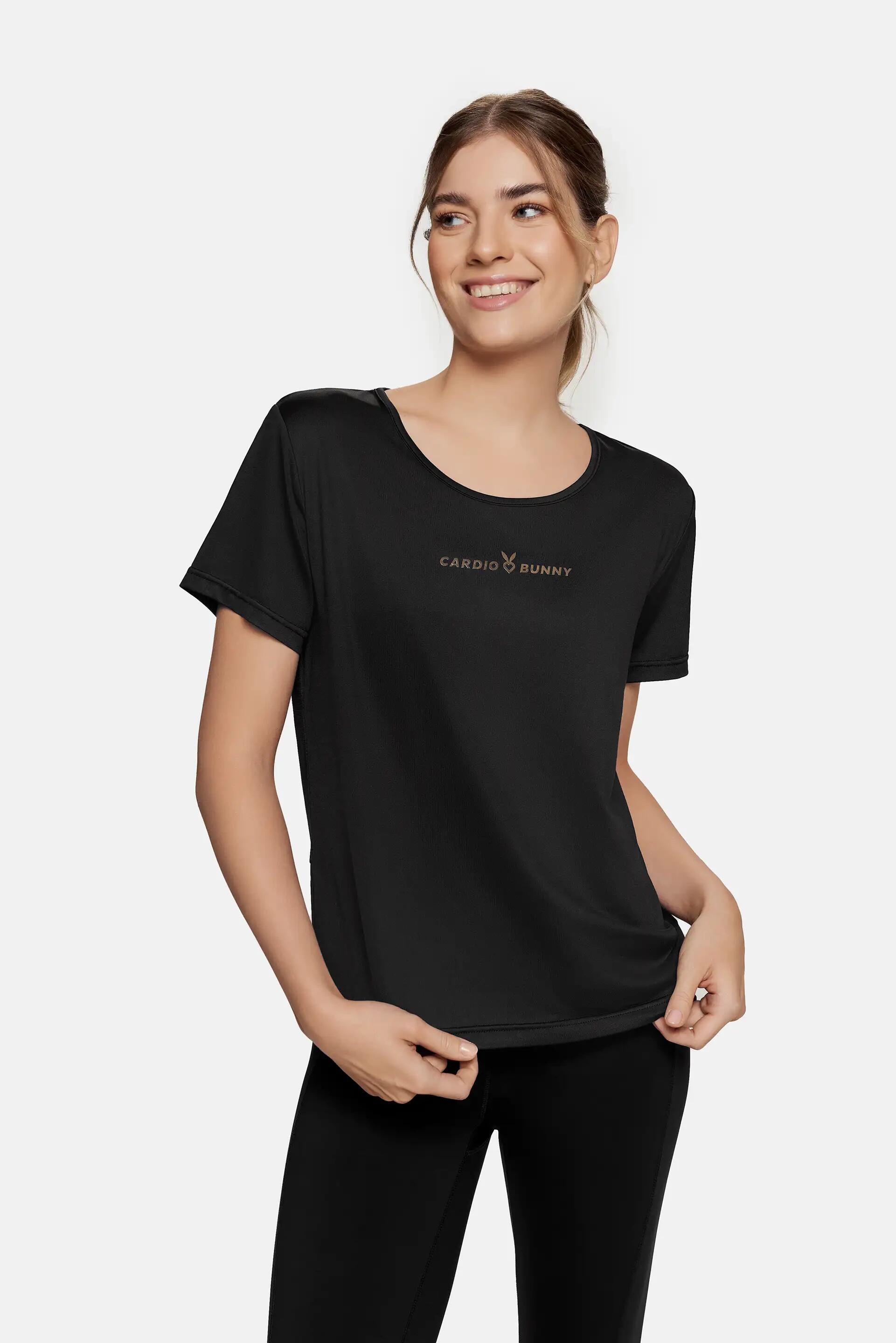 Tricou de antrenament Cardio Bunny Fog pentru damă