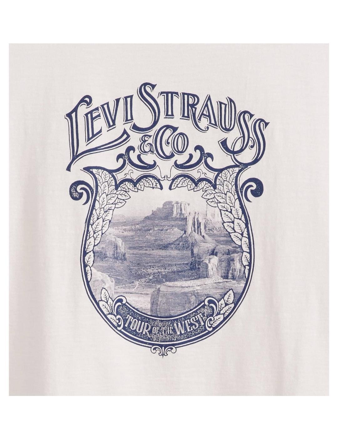 Camiseta para Mujer Levi´s Tank deco canyon Blanco 5/5