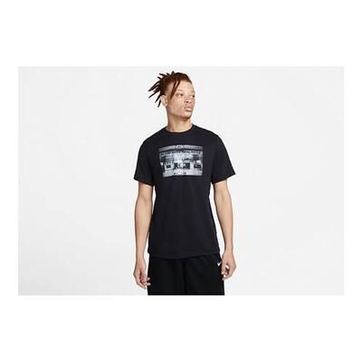 Magliette universali uomo Nike Dri-fit Photo Basketball