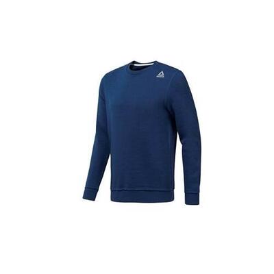 Felpe universali uomo Reebok Elements Marble Melange Crew Sweatshirt