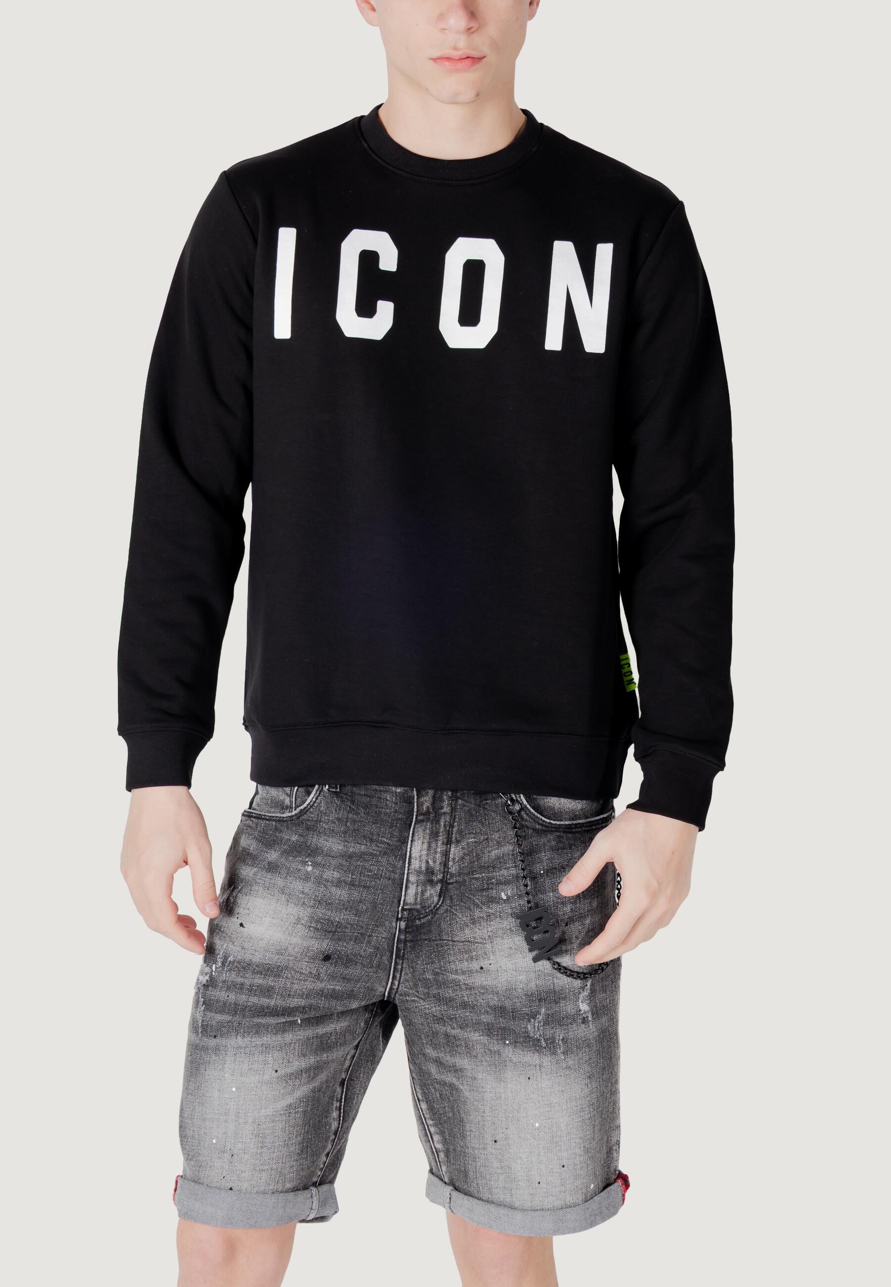 ICON Felpe Uomo ICUS2S5F001 Nero