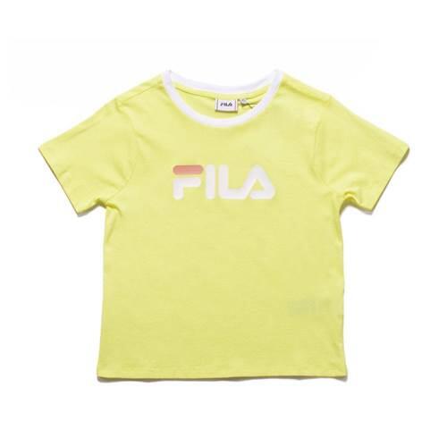 Fila - T-shirt Universel Femmes Fila Salome Tee - T-shirt Manches Courtes - Jaune - S - Decathlon