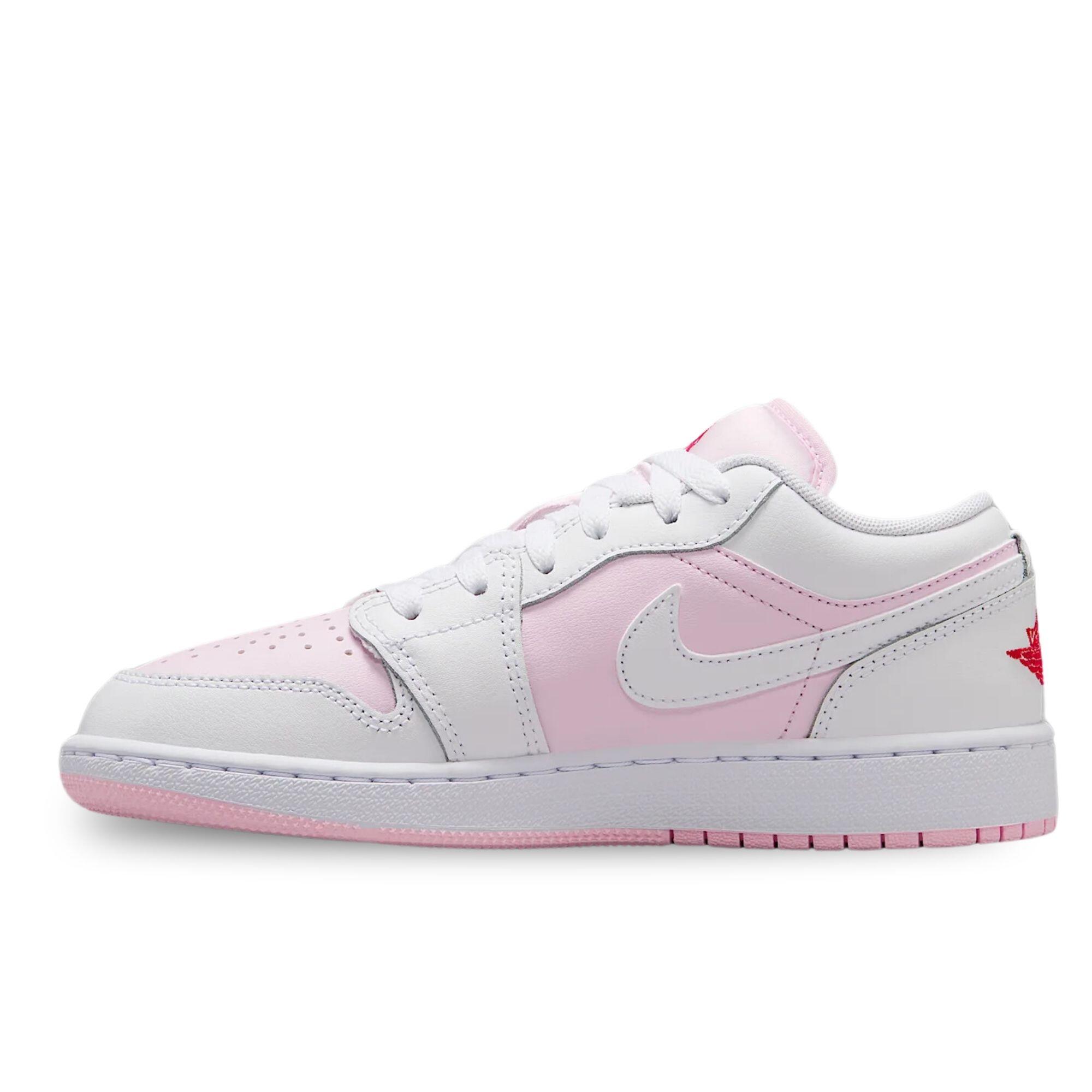Chaussures Air Jordan 1 Low (Gs) - 553560-608 Rose 2/5