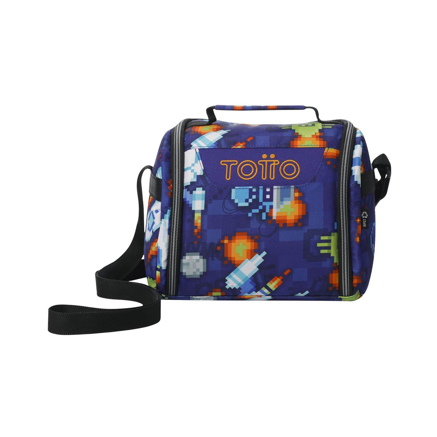 Totto  Portameriendas Resaltador - Grafily Azul Pequeño 1/5