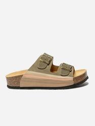 Mules Femme - NAWELLE Rose/rouge