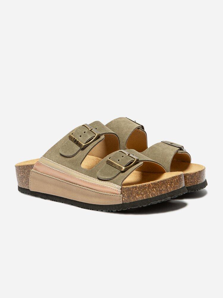 Mules Femme - NAWELLE Vert 2/4
