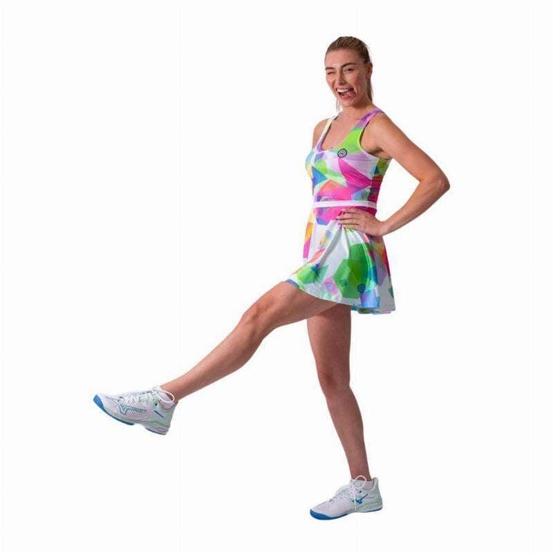 Bidi Badu Kaleido Vestido Branco Mix 3/5