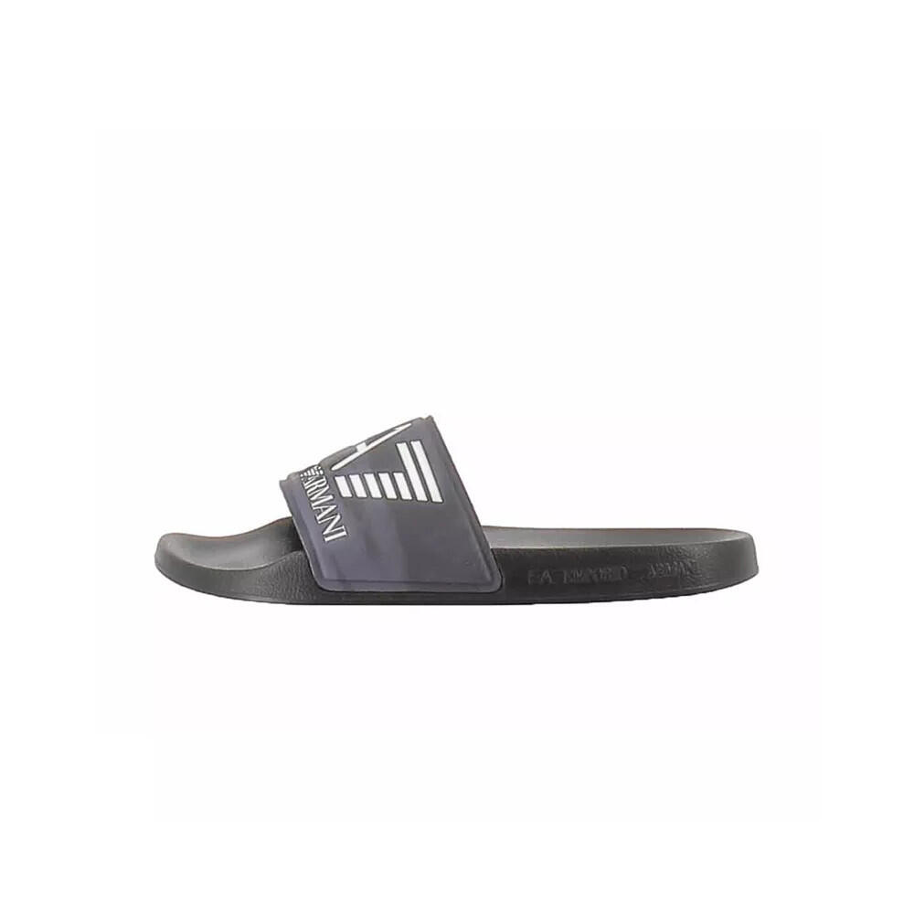 Visibility Logo Slides Black/Black/Camo Print 1/4