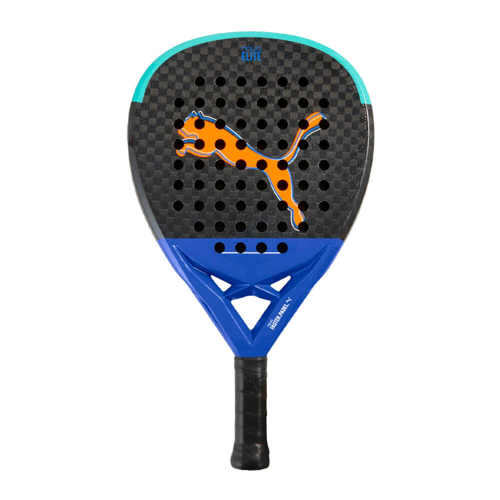 Unisex PUMA Nova Elite Hybrid Padel Racket Turquoise Blue
